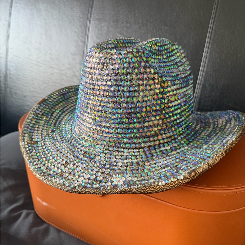 Sequin Cowboy Hat - Multicolor